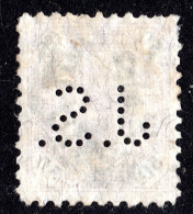 Österreich, 50 Kr. M. Perfin Firmenlochung J. S. - Storia Postale