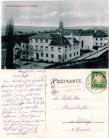 Bayern 1907, Posthilfstelle LENZFRIED Taxe Kempten I. Schw. Auf Sw-AK M. 5 Pf. - Cartas & Documentos