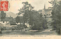 38 - La Grande Chartreuse - Saint Laurent Du Pont - Hopital Saint Bruno - Correspondance - CPA - Voyagée En 1910 - Voir  - Chartreuse