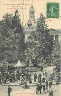 31 - Toulouse - Square Et Donjon Du Capitole - Angle Alsace-Lafayette - Animée - Oblitération Ronde De 1923 - CPA - Voir - Toulouse