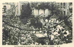 52 - Chaumont - Fete Du Grand Pardon - 24 Juin 1934 - La Procession Au Reposoir Des Jardins Du Vatican - L'Office - Anim - Chaumont