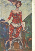 Art - Peinture - Marc Chagall - L'acrobate - CPM - Voir Scans Recto-Verso - Malerei & Gemälde