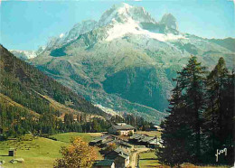 74 - Chamonix - Mont-Blanc - Massif Du Mont-Blanc - L'aiguille Verte Et Le Dru Vus Du Col Des Monteis - CPM - Voir Scans - Chamonix-Mont-Blanc