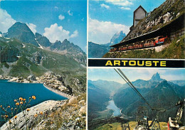 64 - Artouste - Multivues - Le Petit Train Touristique - CPM - Voir Scans Recto-Verso - Autres & Non Classés