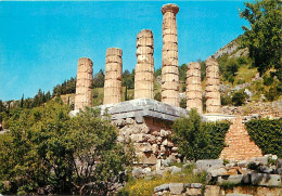 Grèce - Delphes - Delphi - Le Temple D'Apollon - Carte Neuve - CPM - Voir Scans Recto-Verso - Griechenland