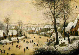 Art - Peinture - P Bruegel L'ancien - Paysage D'hiver Avec Patineurs Et Piège à Oiseaux - Carte Neuve - CPM - Voir Scans - Malerei & Gemälde