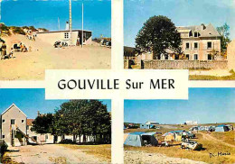 50 - Gouville Sur Mer - Multivues - Plage - Camping - Automobiles - CPM - Voir Scans Recto-Verso - Sonstige & Ohne Zuordnung