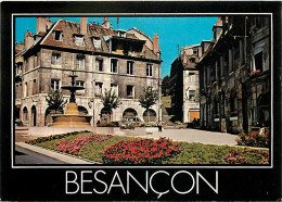 25 - Besançon - Place Marulaz - Fleurs - CPM - Voir Scans Recto-Verso - Besancon