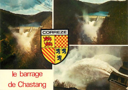 19 - Corrèze - Barrage Du Chastang - Multivues - Blasons - CPM - Voir Scans Recto-Verso - Autres & Non Classés