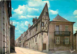 18 - Bourges - Vieilles Maisons, Rue Henri Duclot - Flamme Postale De Bourges - CPM - Voir Scans Recto-Verso - Bourges