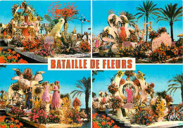 06 - Nice - Carnaval De Nice - Bataille De Fleurs - Multivues - CPM - Voir Scans Recto-Verso - Carnival