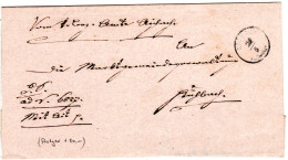 Bayern, Zierstpl. AICHACH Auf Brief N. Kühbach. - Cartas & Documentos