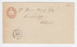 Schweiz 1870, Zwerg Stpl. DOZWEIL (Dozwil) Auf 5 C. Ganzsache Brief - Andere & Zonder Classificatie