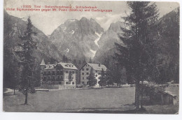Italien, Schluderbach Carbonin Toblach, Gebr. Sw-AK Hotel Sigmundsbrunn. #333 - Other & Unclassified
