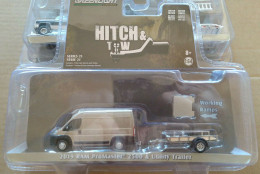 Greenlight Hitch & Tow 2019 Ram Promaster 2500 & Utility Trailer (C1) - Other & Unclassified