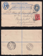 South Africa 1922 Registered Stationery Cover CAPE TOWN X NEUCHATEL Switzerland - Briefe U. Dokumente