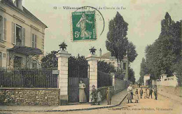 93 - Villemomble - Rue Du Chemin De Fer - Animée - Enfants - CPA - Voir Scans Recto-Verso - Villemomble