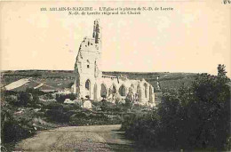 62 - Ablain Saint Nazaire - L'Eglise Et Le Plateau De Notre Dame De Lorette - Carte Vierge - CPA - Voir Scans Recto-Vers - Autres & Non Classés