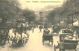 Reproduction CPA - 75 Paris - Boulevard Montmartre - Automobiles - Attelage - C'était La France - No 447 - CPM Format CP - Autres & Non Classés