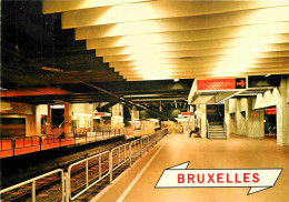 Trains - Métro - Bruxelles - Le Métro - CPM - Voir Scans Recto-Verso - U-Bahnen