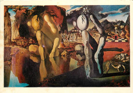 Art - Peinture - Salvador Dali - Metamorphosis Of Narcissus 1934 - CPM - Voir Scans Recto-Verso - Peintures & Tableaux
