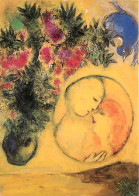 Art - Peinture - Marc Chagall - Soleil Et Mimosas - CPM - Carte Neuve - Voir Scans Recto-Verso - Peintures & Tableaux