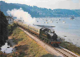 Trains - Royaume Uni - Paignton And Dartmouth Steam Railway - Locomotive - Bateaux - CPM - UK - Voir Scans Recto-Verso - Trains