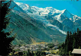 74 - Chamonix - Mont-Blanc - Vue Générale - La Chaine Du Mont-Blanc - CPM - Voir Scans Recto-Verso - Chamonix-Mont-Blanc