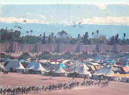 Maroc - Marrakech - Remparts Et Tentes Caidales - CPM - Voir Scans Recto-Verso - Marrakesh