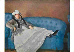 Art - Peinture - Edouard Manet - Portrait De Madame Manet - Musée Du Louvre - Carte Neuve - CPM - Voir Scans Recto-Verso - Malerei & Gemälde