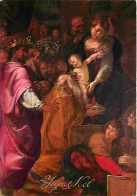 Art - Peinture Religieuse - G C Procaccini - Anbetung Christi - CPM - Voir Scans Recto-Verso - Schilderijen, Gebrandschilderd Glas En Beeldjes