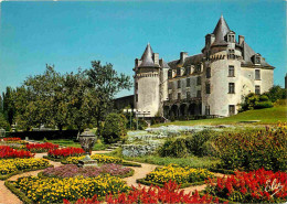 17 - Saint Porchaire - Château De La Roche Courbon - Les Beaux Jardins Fleuris - Fleurs - CPM - Voir Scans Recto-Verso - Autres & Non Classés