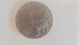RARE : Médaille Italienne Societas Cultorum Microbiologias Brixiae 1983 - Other & Unclassified