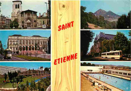 42 - Saint-Etienne - Multivues - Tramway - Piscine - CPM - Voir Scans Recto-Verso - Saint Etienne