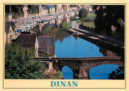 22 - Dinan - Le Port Et Son Vieux Pont Qui Enjambe La Rance - CPM - Voir Scans Recto-Verso - Dinan
