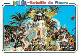 06 - Nice - Carnaval De Nice - Bataille De Fleurs - CPM - Voir Scans Recto-Verso - Carnevale