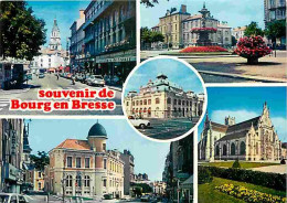 01 - Bourg En Bresse - Multivues - Automobiles - Carte Neuve - CPM - Voir Scans Recto-Verso  - Sonstige & Ohne Zuordnung