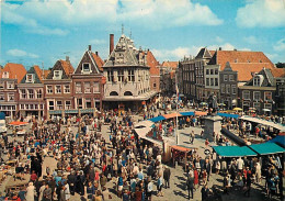 Pays-Bas - Nederland - Hoorn - Oudhollandse Markt Op De Rode Steen Waaggebouw (anno 1609) - CPM - Voir Scans Recto-Verso - Hoorn