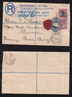 South Africa 1926 Registered Stationery Cover TOLLGATE CAPE TOWN X BERLIN Germany Drug Dealer - Brieven En Documenten