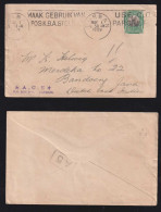 South Africa 1929 Printed Matter DURBAN X BANDOENG JAVA Dutch India - Brieven En Documenten