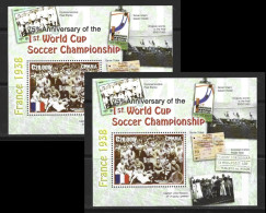 ● GHANA 2005 ֍  75° World Cup Soccer Championship ● FRANCE 1938 ● ITALIA ● BF ** X 2 ● Calcio ● Lotto N. XX ● - Ghana (1957-...)