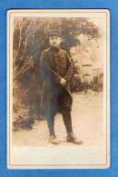 Photographie Collée Sur Carton Militaire Soldat Du 47eme Regiment ( Format 11cm X 16,5cm ) - Guerre, Militaire