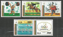 Turkmenistan 1992 Year, Mint Stamps MNH (**) Mi. # 25-29 - Turkménistan