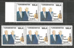 Turkmenistan 1992 Year, Mint Stamps MNH (**) Mi. # 20-24 - Turkmenistan