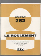 Paris , Catalogue Pièces Mécanique Le Roulement  RIV      (CAT7204) - Werbung