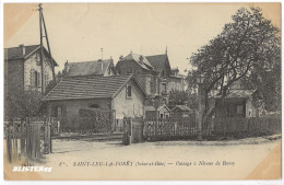 Saint Leu La Foret (95) Passage A Niveau De Boissy , Envoyée En 1916 - Saint Leu La Foret