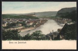 AK Bodenbach, Ortsansicht Mit Brücke  - Tchéquie