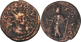 ROME - EMPIRE DES GAULES - Antoninien - TETRICUS II - Faute "TETRICVS CAS" SPES - 19-138 - Der Soldatenkaiser (die Militärkrise) (235 / 284)