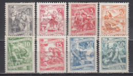 Triest B 1953 - Regular Stamps, Mi-Nr. 87/94, MNH** - Ungebraucht