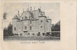CPA Urville, Courcelles-Chaussy - Château Impérial D'Urville, Kaiser  Wilhelm II, Non Circulé - Autres & Non Classés